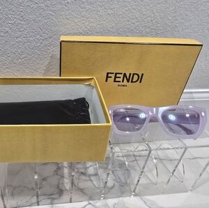 Fendi Modern Purple Sunglasses